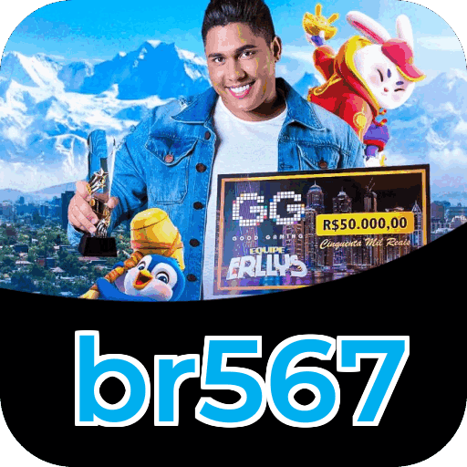 Passo a passo visual mostrando processo de download e instalação do aplicativo br567